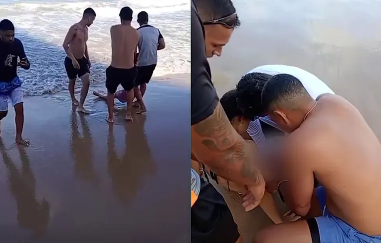 Jovem é atacada por tubarão e tem perna devorada