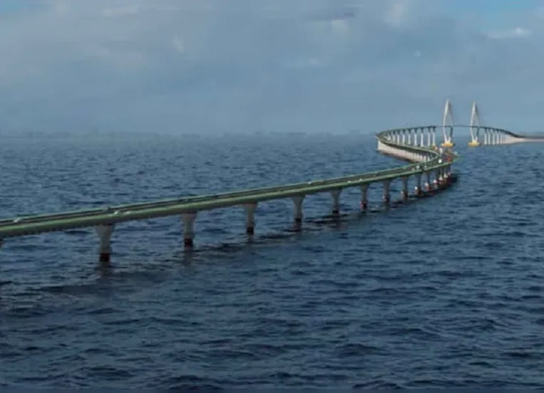 Aumento deixa vão central da Ponte Salvador-Itaparica mais extenso