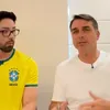 Flávio Bolsonaro faz declaração inusitada durante live com influencer