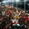Ondina fica tomada de vermelho antes de carreata com Lula em Salvador - Imagem