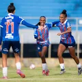 Bahia goleia por 11 a 1 e se aproxima da liderança do Baianão Feminino imagem
