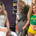 Dona de barbearia nudista procura time para estampar marca na camisa imagem