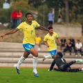 Joia do Bahia marca dois gols em goleada de 6 a 0 do Brasil imagem