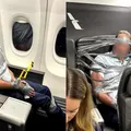 Passageiro é amarrado após ataques racistas e homofóbicos em voo imagem