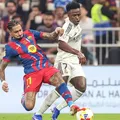 Raphinha pode superar Vini e assumir a artilharia do El Clasico imagem