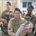 Recém-nascida abandonada dentro de sacola é resgatada pela PM no IAPI imagem