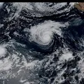 Três furacões estão ativos simultaneamente no Oceano Pacífico imagem