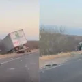 VÍDEO: Colisão frontal entre carro e caminhão mata uma pessoa na BR116 imagem