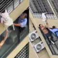 VÍDEO: criança fica presa na janela do 12º andar e é resgatada por vizinhos imagem