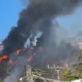 Vídeo: Incêndio atinge área de mata nas dunas do Imbuí, em Salvador imagem