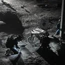 Cientistas testam novos trajes em arena que simula a Lua; veja fotos