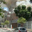 Incêndio destrói teatro do Sesi e atividades são suspensas