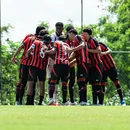 Vitória é goleado pelo Santos e encerra campanha no Brasileirão Sub-17