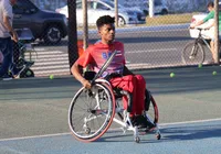 Atletas baianos estreiam em torneio de tênis em cadeira de rodas