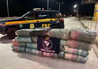 Caminhonete com 140 kg de maconha é interceptada pela PRF na BR-324