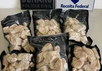 Carga de três quilos de droga sintética avaliada em mais de R$ 2 milhões