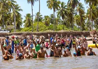 Circuito de natação reúne 150 atletas em Itaparica em edição especial