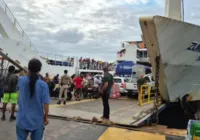 Confusão durante embarque atrasa saída de ferry em Salvador