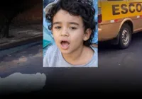Criança de 3 anos morre após ser atropelada por van escolar na Bahia
