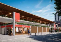 Estação de metrô no Campo Grande terá shopping e praça de alimentação