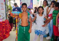 Estudantes de Simões Filho promovem desfile com roupas sustentáveis