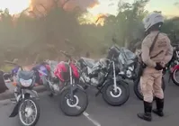 Evento clandestino de 'grau' termina com 14 motos apreendidas em Salvador