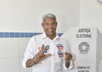 "Expectativa de ser eleito no 1º turno", diz Jerônimo sobre resultado