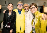 Gilberto Gil e Elton John se reencontram após 35 anos: "Lenda"