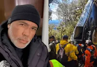 Helicóptero de Rick caiu 11 minutos após pouso previsto