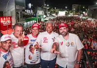 Jerônimo Rodrigues reúne multidão em comício em Rio Real