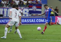 Jogadores do Bahia se calam após goleada do Flamengo e evitam imprensa
