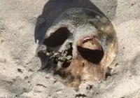 Mistério na praia: crânio aparece em praia de Salvador