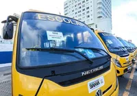 Ônibus escolar era usado para transportar botijões de gás na Bahia