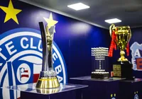 Taças históricas do Bahia estarão expostas antes de duelo com o Fla
