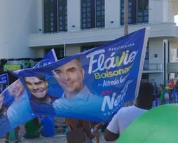 7 de Setembro: bandeiras de Neto com Flávio surgem em ato em Salvador - Imagem
