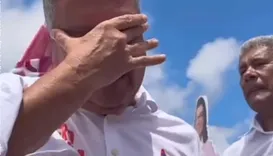 Caiu no choro! Rui e Jerônimo choram durante caminhada na Bahia