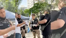 Candidato a deputado federal leva pé de maconha para ato público