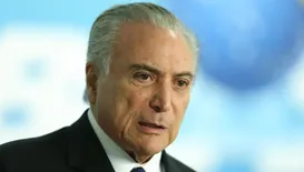 Michel Temer anuncia apoio a Flávio Bolsonaro no 2º turno