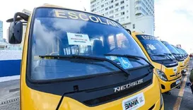 Ônibus escolar era usado para transportar botijões de gás na Bahia