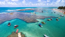 Paraíso escondido no Nordeste encanta com piscinas de águas 'estilo Caribe'