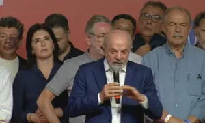 Lula admite surpresa com resultado e diz que vai derrotar Flávio Bolsonaro