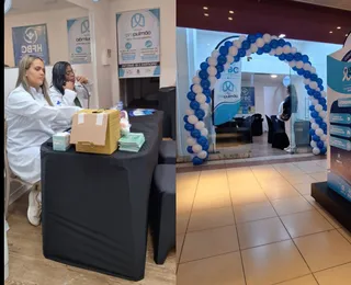 Ação em Shopping de Salvador oferece exames gratuitos contra o fumo