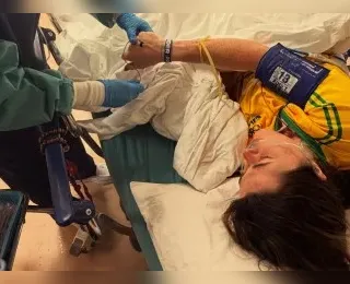 Atleta brasileira fratura o rosto e tem convulsão após acidente