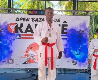 Atletas quilombolas baianos brilham em torneio de Karatê em Salvador