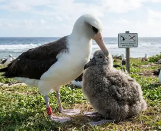 Ave selvagem mais velha do planeta volta ao ninho após quase 70 anos