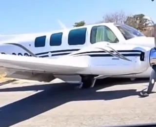 Avião de deputado baiano faz pouso forçado em Irecê