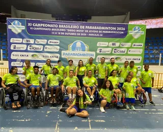 Bahia brilha no Brasileiro de Parabadminton e conquista nove medalhas