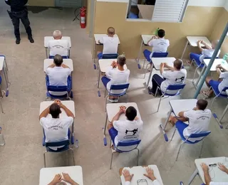 Bahia tem alta de 338% nas inscrições para o Enem em presídios