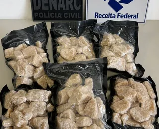 Carga com 3 kg de MDMA avaliada em R$ 2 milhões é apreendida em Salvador