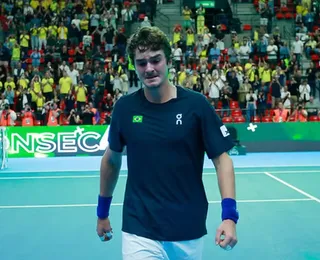Copa Davis: João Fonseca se emociona após virada épica no Rio